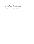 Before You Read Sheet Music - Jess Bradshaw`s ePortfolio