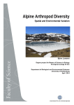 Alpine Arthropod Diversity