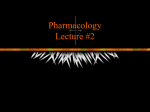 Pharmacology Part 2 - A