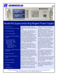 Model 4G Superconducting Magnet Power Supply