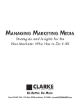 managing marketing media