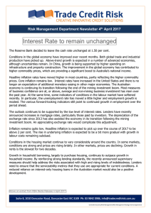 Interest Rate to remain unchanged