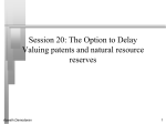 Session 20- The option to delay