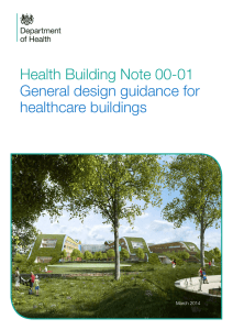 Health Building Note 00-01: General design