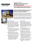 Vibration and Temperature Monitoring System