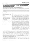 REVIEW ARTICLE Vernal keratoconjunctivitis