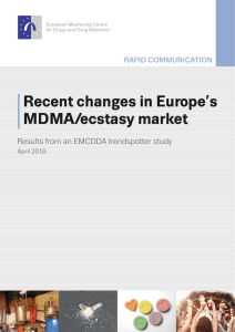Recent changes in Europe`s MDMA/ecstasy market