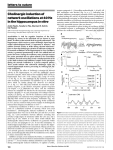 Cholinergic induction of network oscillations at 40 Hz in the