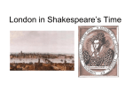London and Shakespeare