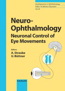 Neuro-Opthalmology (Developments in Ophthalmology, Vol. 40)