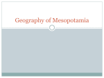 Geography of Mesopotamia