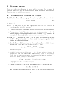 Homomorphisms - EnriqueAreyan.com