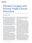 Filtration Surgery and Primary Angle