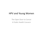 HPV and Young Women pwrpnt