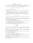 MATH882201 – Problem Set I (1) Let I be a directed set and {G i}i∈I