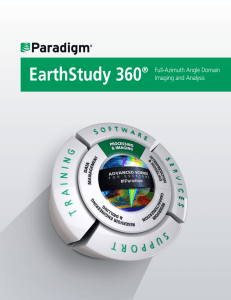 EarthStudy 360® Full-Azimuth Angle Domain Imaging and Analysis