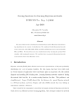 Scoring functions for learning Bayesian networks INESC