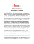 Hardbanding Procedures