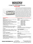 INSTRUMENTS, INC. - Novatech Instruments