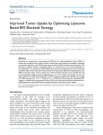 Theranostics Improved Tumor Uptake by Optimizing Liposome