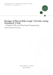 Design of Reversible Logic Circuits using Standard Cells