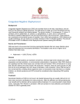 Coagulase-negative Staphylococcus Species Information Sheet