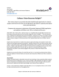 Calhoun Vision Becomes RxSight™