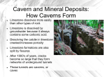 Caverns and Mineral Deposits