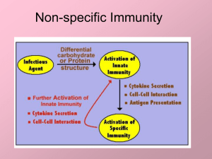 Non-specific Immunity