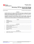 Minimizing TRF79xx Current Use During Power‑Down Mode