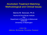 Pharmacologic Treatments of Alcohol Dependence