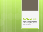 8-4 The War of 1812