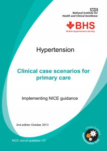 Clinical case scenarios