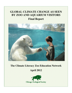 global climate change as seen by zoo and aquarium visitors