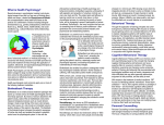 The Myosymmetries treatment approach is psychophysiological and