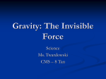 Gravity: The Invisible Force (Planetary Unit)