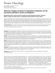 Molecular imaging correlates of tryptophan metabolism via the