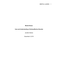 Mental Illness_Care and Understanding of Schizoaffective Disorder