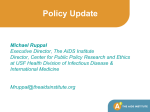 National Policy Update: The AIDS Institute
