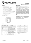 PLL Clock Multiplier PT7C4512