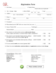 Registration Form