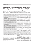 Improvement of gadoxetate arterial phase capture with a high spatio