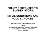Policy Responses to Sudden Stops - Inter