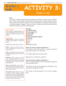 Activity 3: Shake it up!