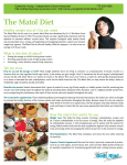 The Matol Diet - Young Body Mind Institute