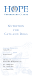 nutrition for cats and dogs