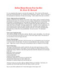 Reflux/Hiatal Hernia Post Op Diet Dr. Drew D. Howard