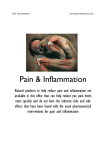 Pain and Inflammation - Markham Ontario Chiropractor Chiropractic