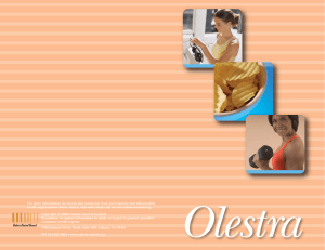 Olestra Brochure_2c.qxp - Calorie Control Council