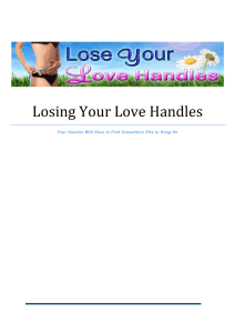 Losing Your Love Handles